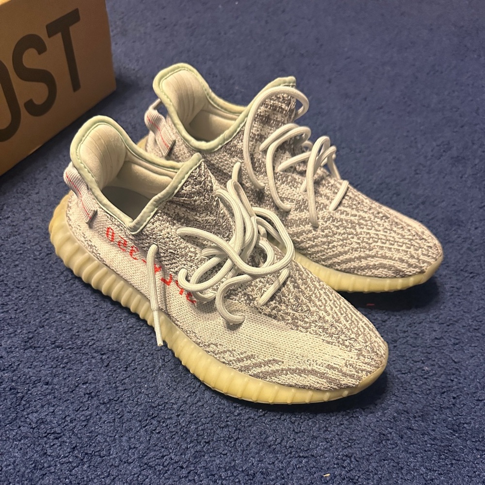 Yeezy blue tint